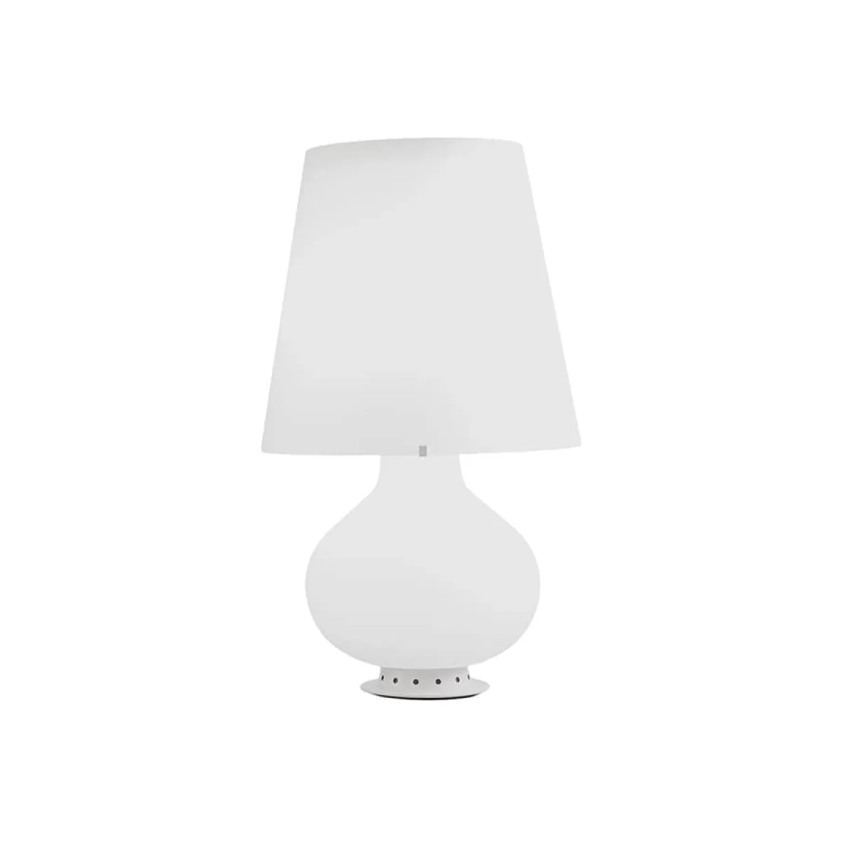 Fontana 1853 Large Table lamp glass white / H 78 cm - Max Ingrand, 1954 - Fontana Arte – image 1