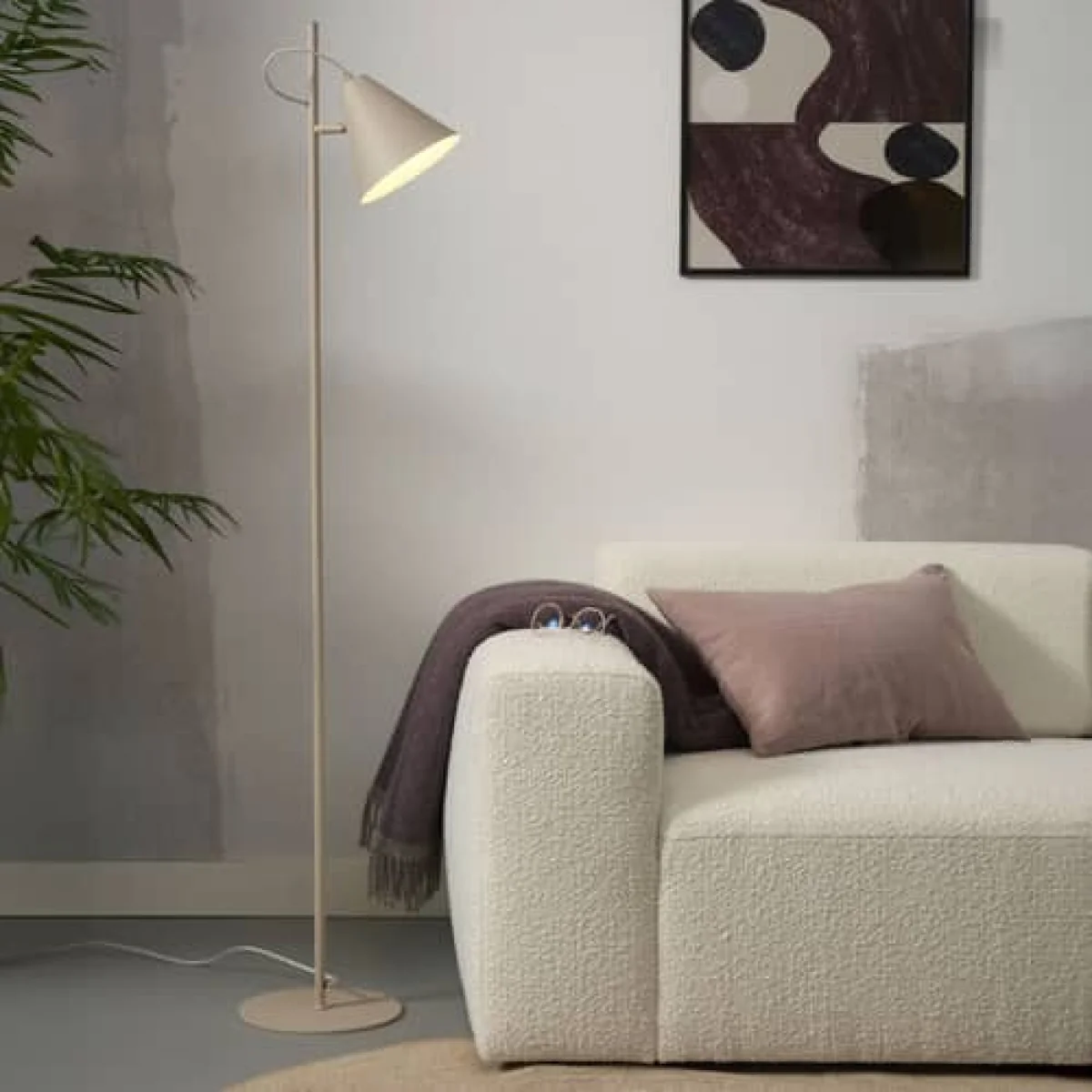 Lisbon Floor lamp metal beige / Steerable - It's about Romi – image 2