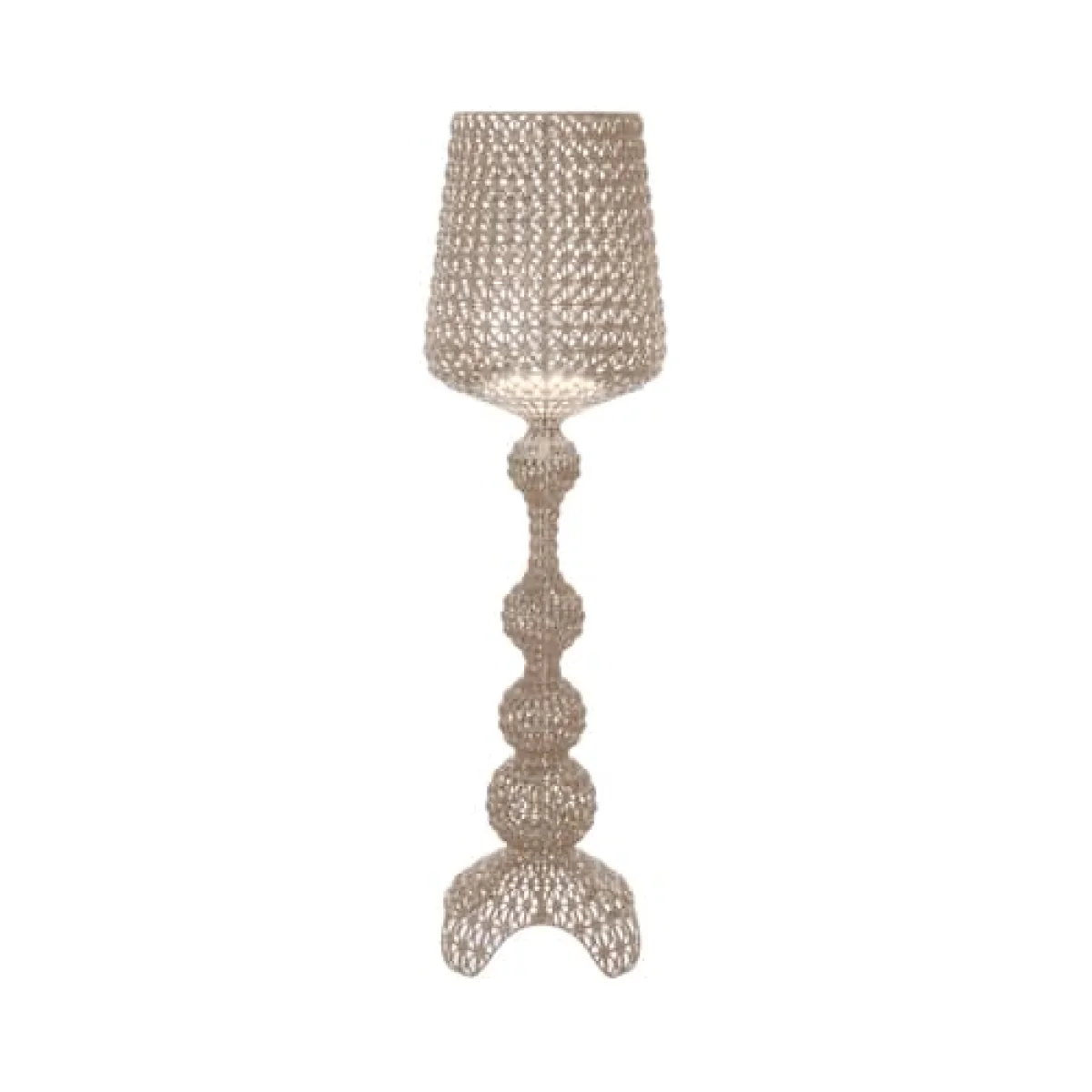 Kabuki Indoor Floor lamp plastic material beige / LED - Kartell – image 2