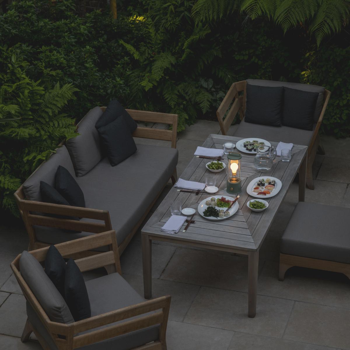 The Muse Wireless rechargeable outdoor lamp metal green - TALA – image 3