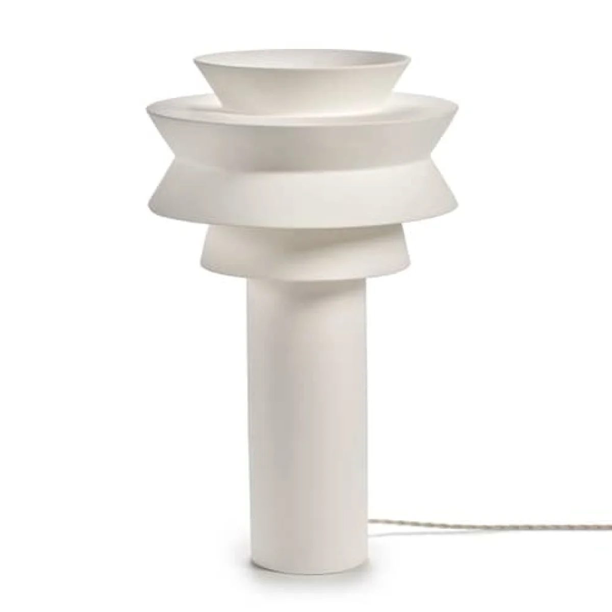 Leo 02 Table lamp ceramic white / H 55 cm - Serax – image 4