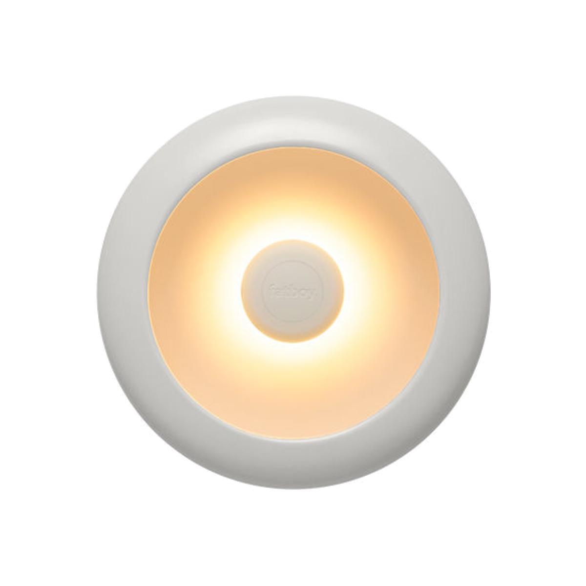 Wireless rechargeable outdoor lamp Oloha Small metal beige metal / Ø 22.5 cm - Fatboy – image 1