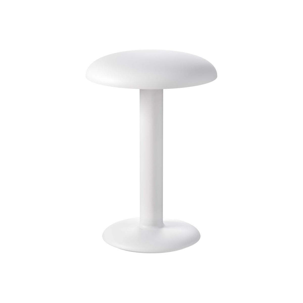 Wireless rechargeable lamp Gustave LED metal / Ø 16 x H 23 cm - Aluminium - Flos – image 1