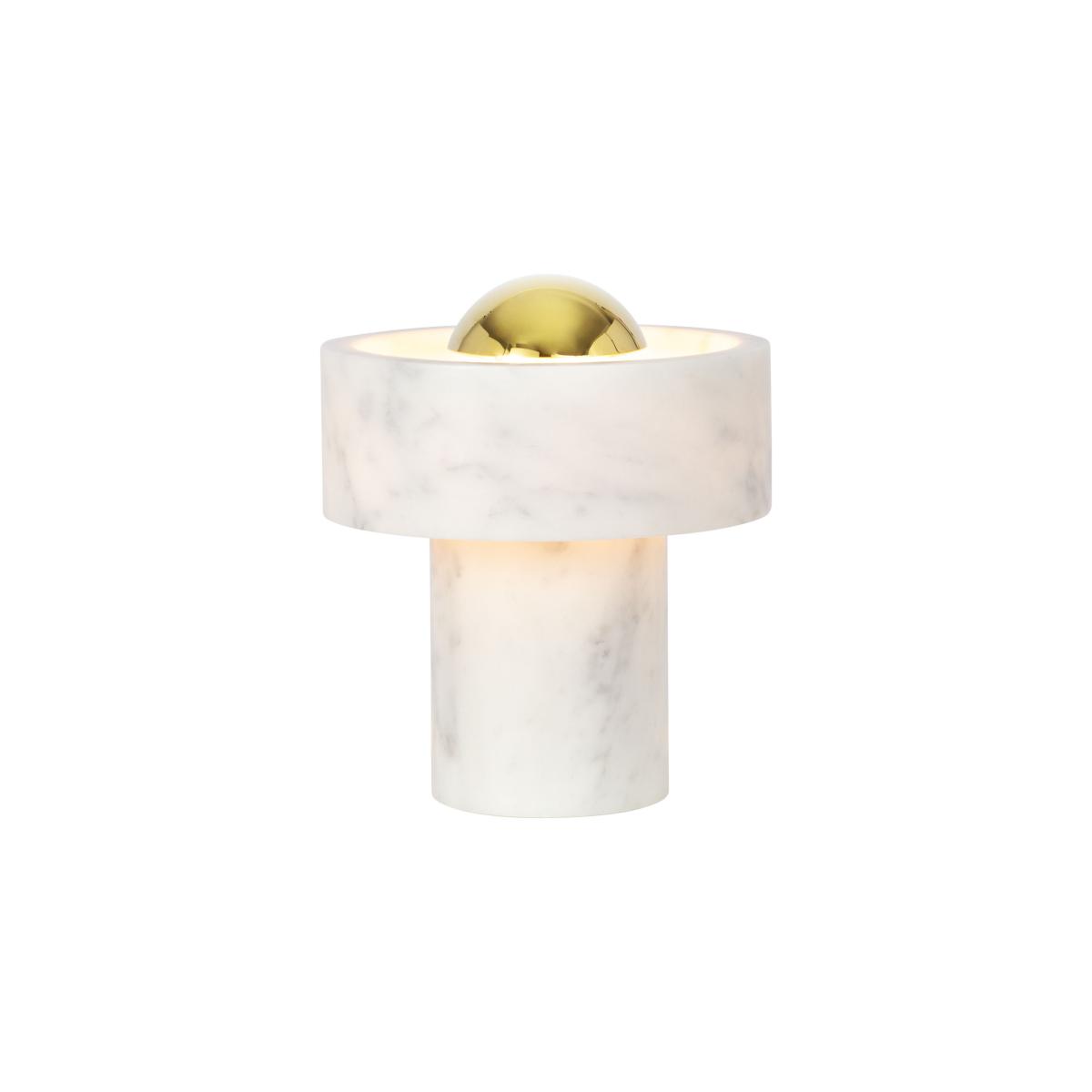 Wireless rechargeable lamp Stone Portable LED stone / Ø 19 x H 19 cm - Tom Dixon – image 2
