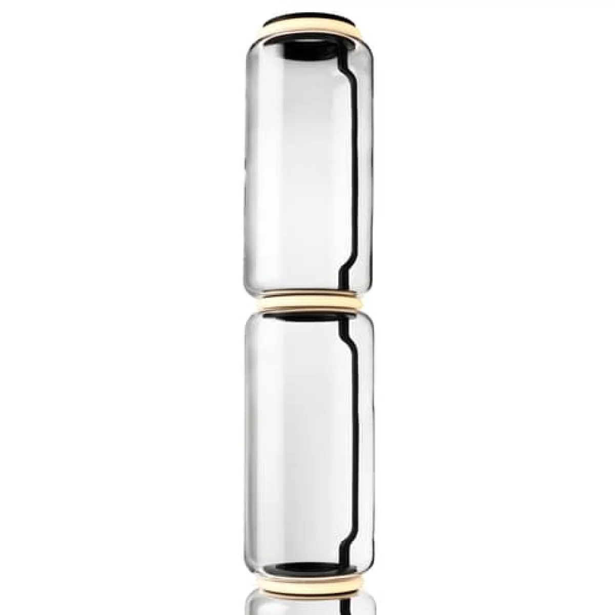 Noctambule Cylindre 3 Floor lamp glass transparent / LED - H 217 cm - Flos – image 4