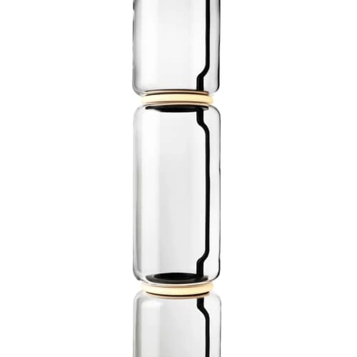 Noctambule Cylindre 3 Floor lamp glass transparent / LED - H 217 cm - Flos – image 5