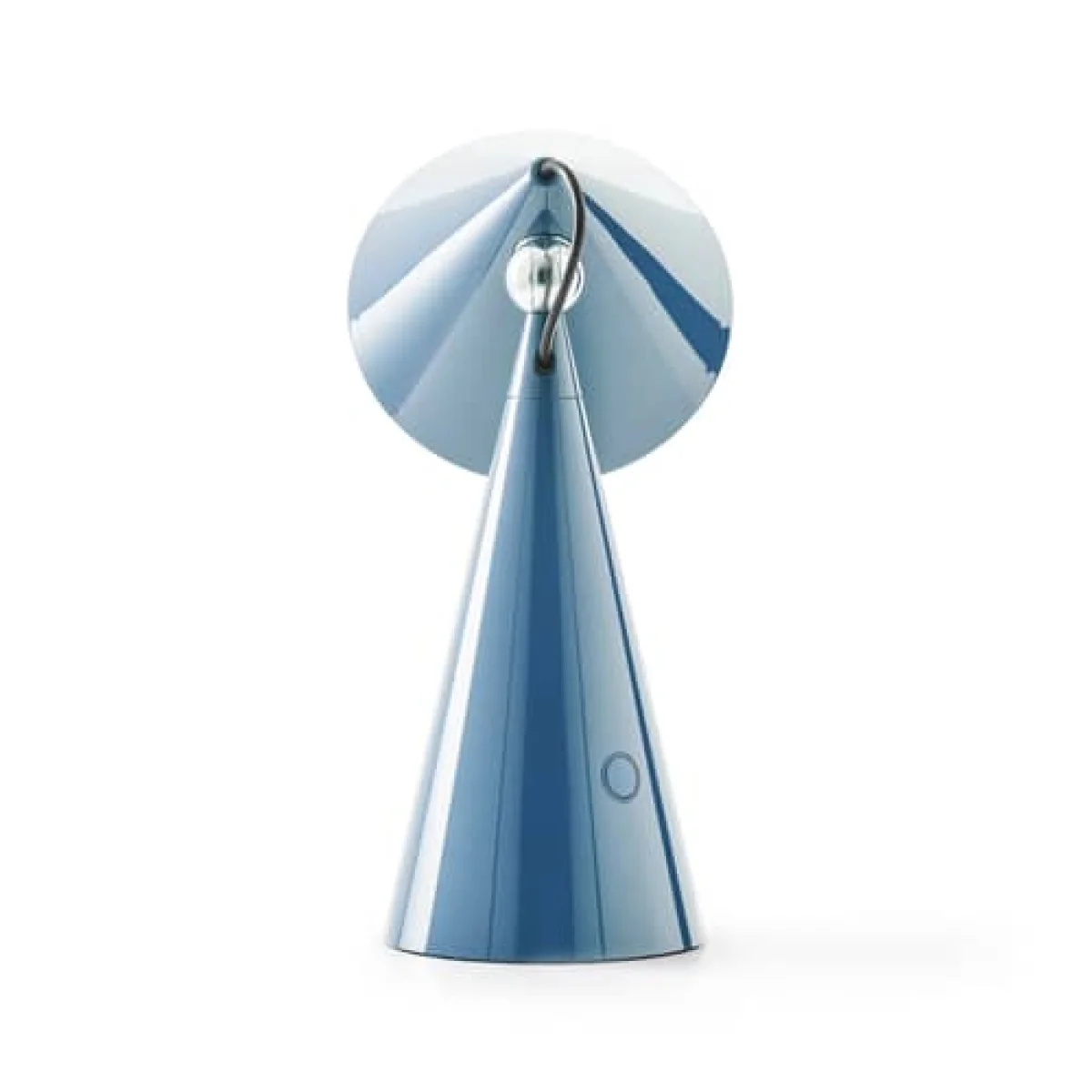 Pose LED Wireless rechargeable lamp plastic material blue / Orientable - Tom Dixon – image 3