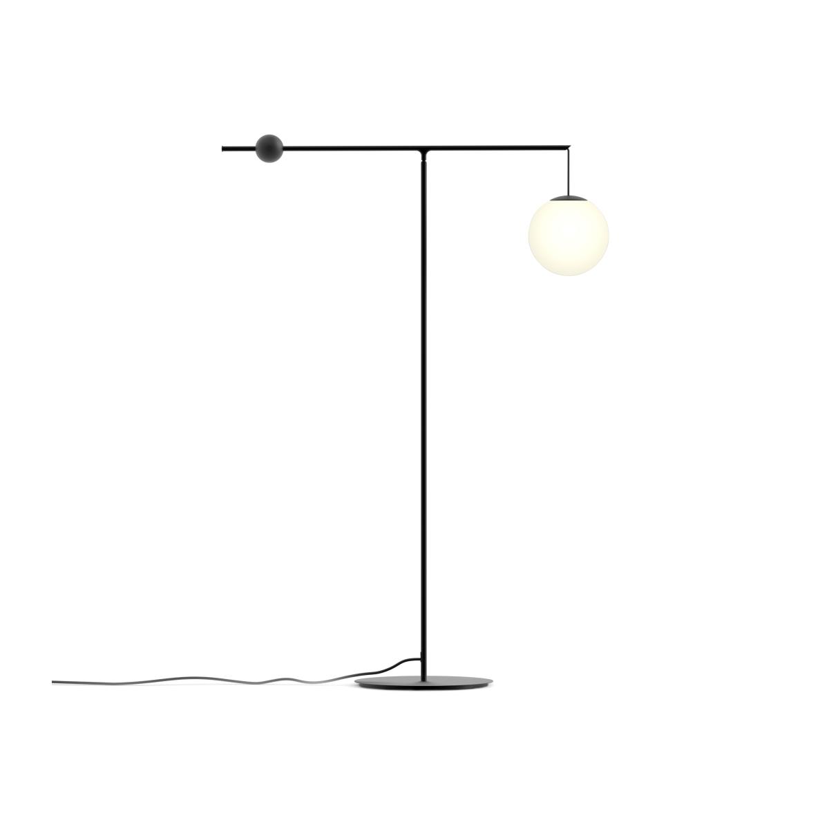 Malamata Floor lamp metal black - Luceplan – image 1