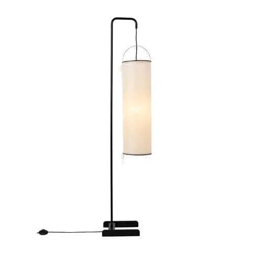 Silk Lantern Floor lamp textile beige / Natural Silk - 1951 - Gubi – image 2