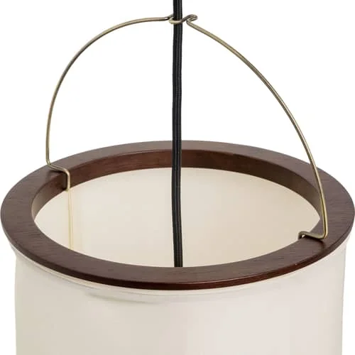 Silk Lantern Floor lamp textile beige / Natural Silk - 1951 - Gubi – image 6
