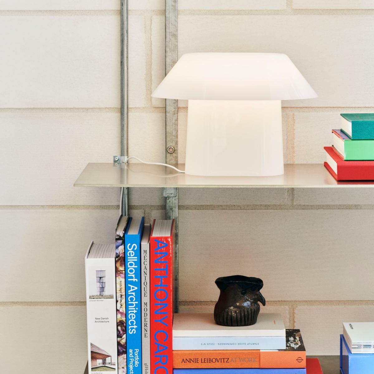 Drome Table lamp plastic material white / W 31.5 x H 22 cm - Hay – image 2