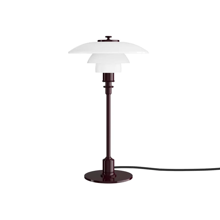 PH 2/1 Table lamp glass red / Reprint 1927 - Louis Poulsen – image 1