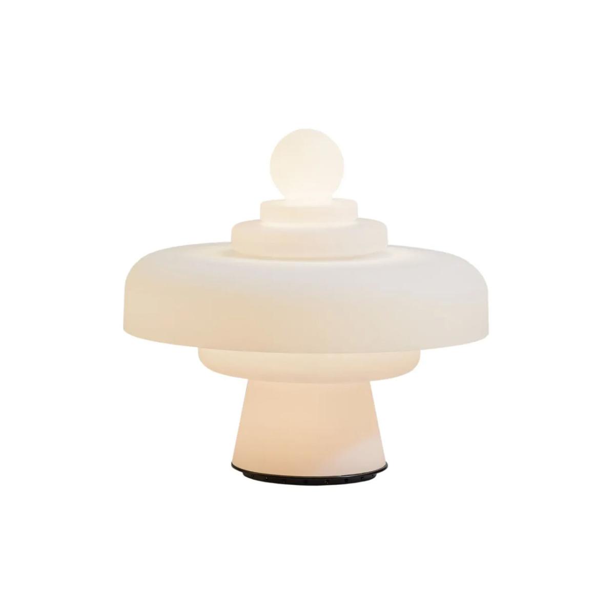 Lamp Regina glass / LED - Reissue Bobo Piccoli, 1968 / Ø 49 x H 45 cm - Fontana Arte – image 2