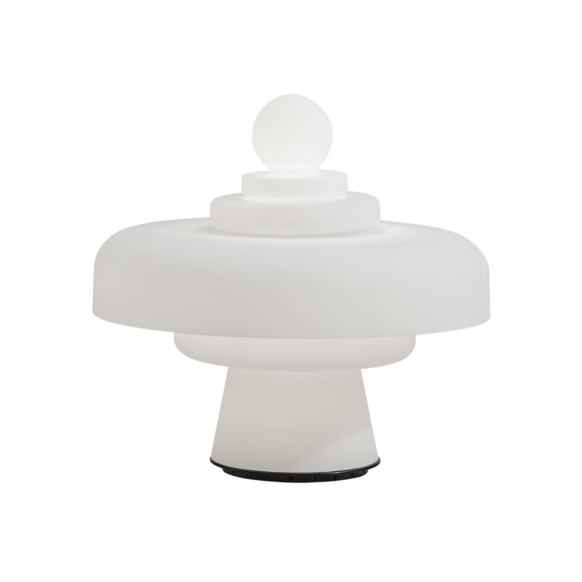 Lamp Regina glass / LED - Reissue Bobo Piccoli, 1968 / Ø 49 x H 45 cm - Fontana Arte – image 1