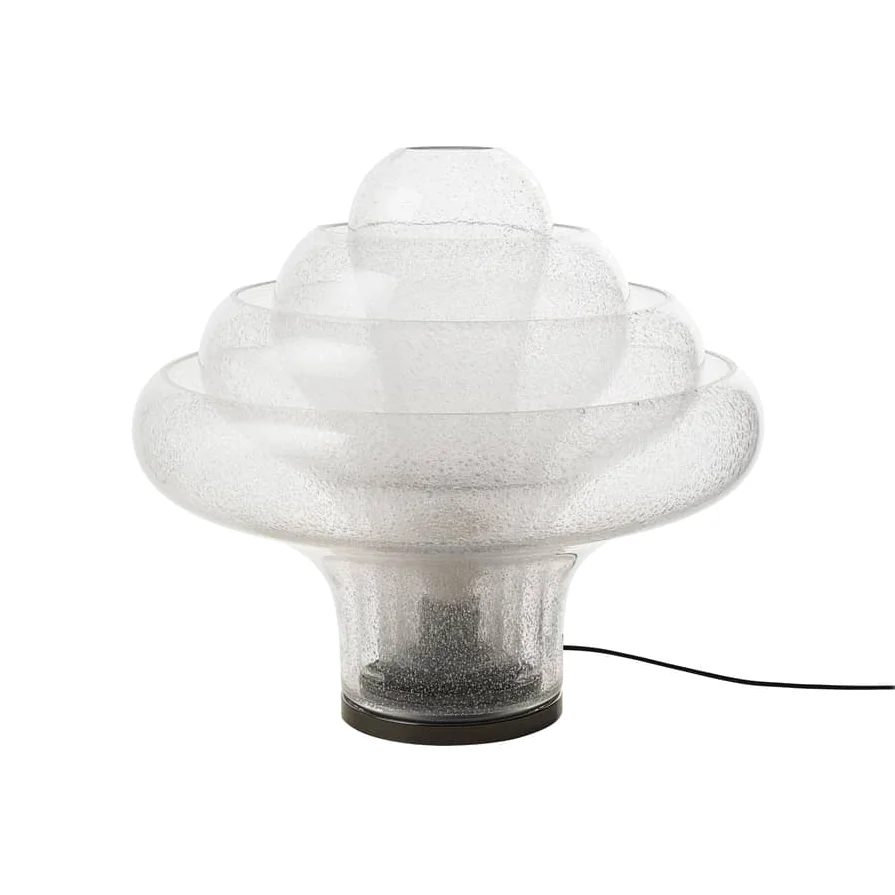 Lotus Table lamp glass transparent / Reprint 1969 - Gubi – image 1