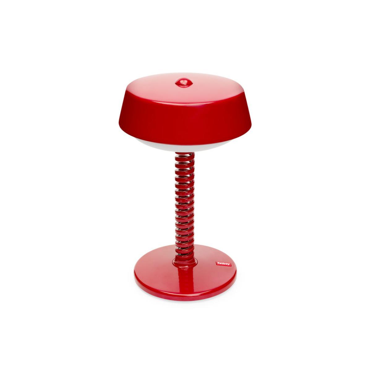 Wireless rechargeable outdoor lamp Bellboy metal red metal / Ø 18 x H 30 cm - Fatboy – image 2