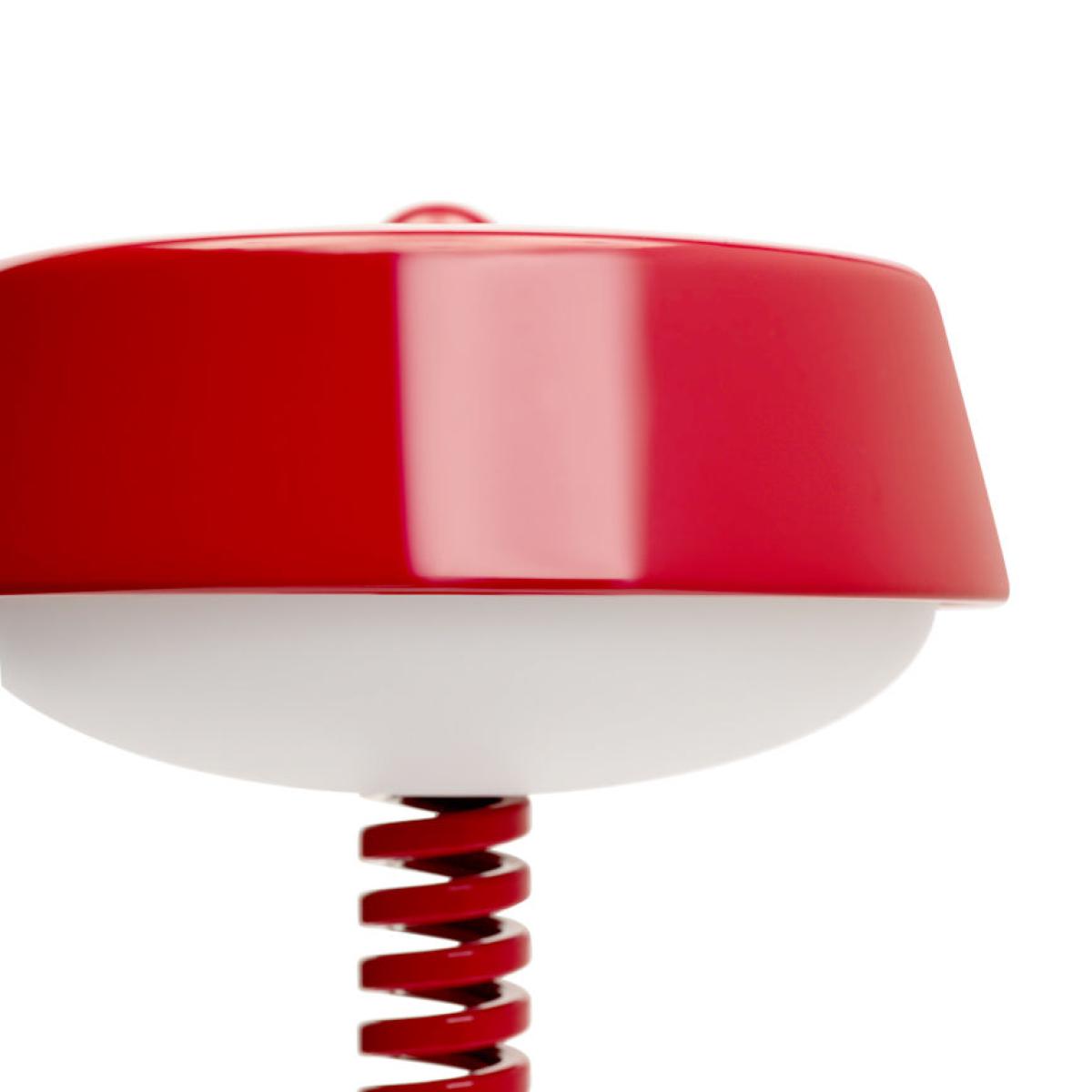 Wireless rechargeable outdoor lamp Bellboy metal red metal / Ø 18 x H 30 cm - Fatboy – image 4