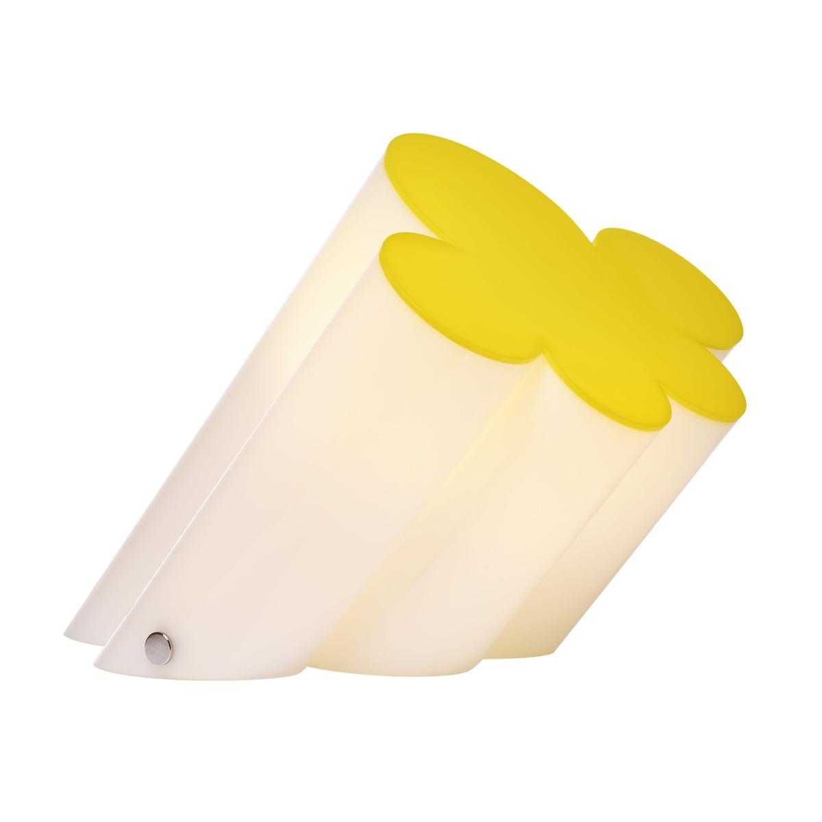 Passiflora Table lamp plastic material yellow / Superstudio, 1967 - POLTRONOVA – image 1