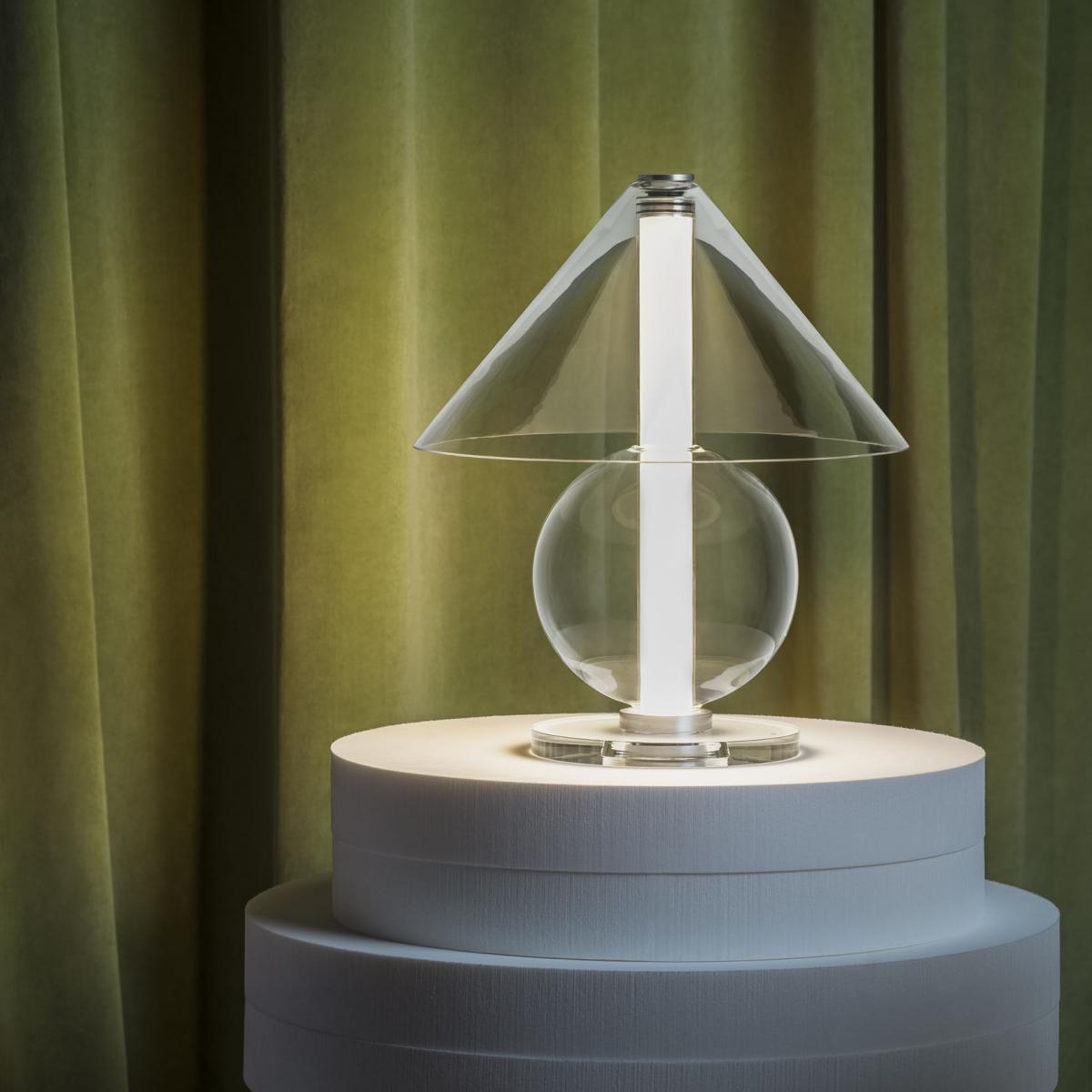 Fragile Table lamp glass transparent - Marset – image 3