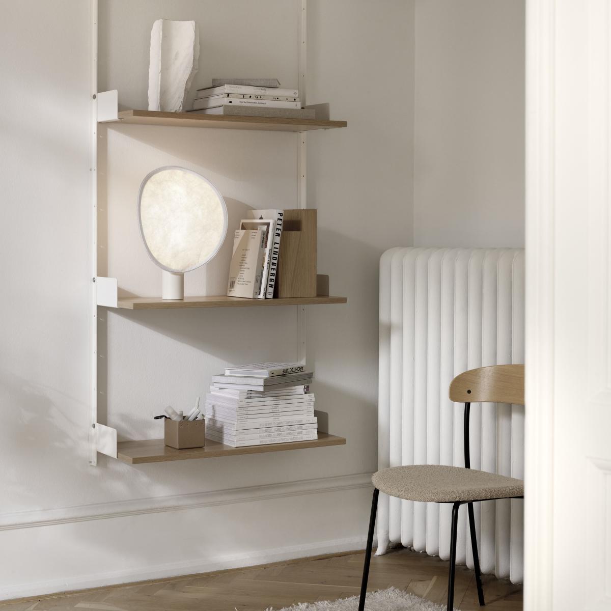 Tense LED Wireless rechargeable lamp paper white / Ø 34 cm - Tyvek - NEW WORKS – image 2