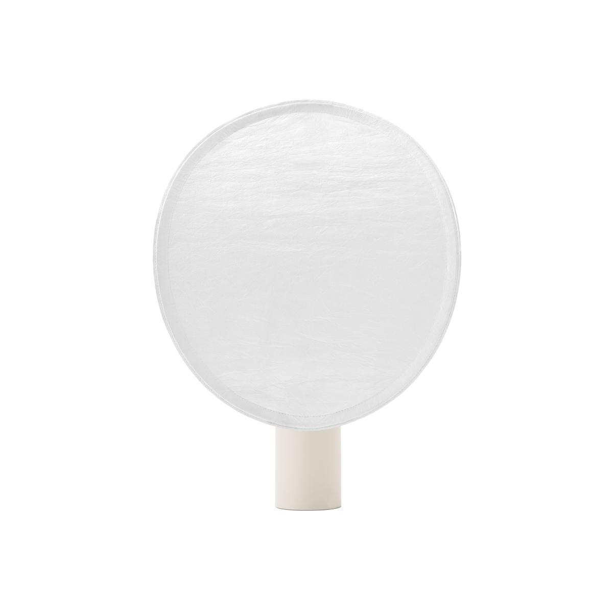 Tense LED Wireless rechargeable lamp paper white / Ø 34 cm - Tyvek - NEW WORKS – image 1