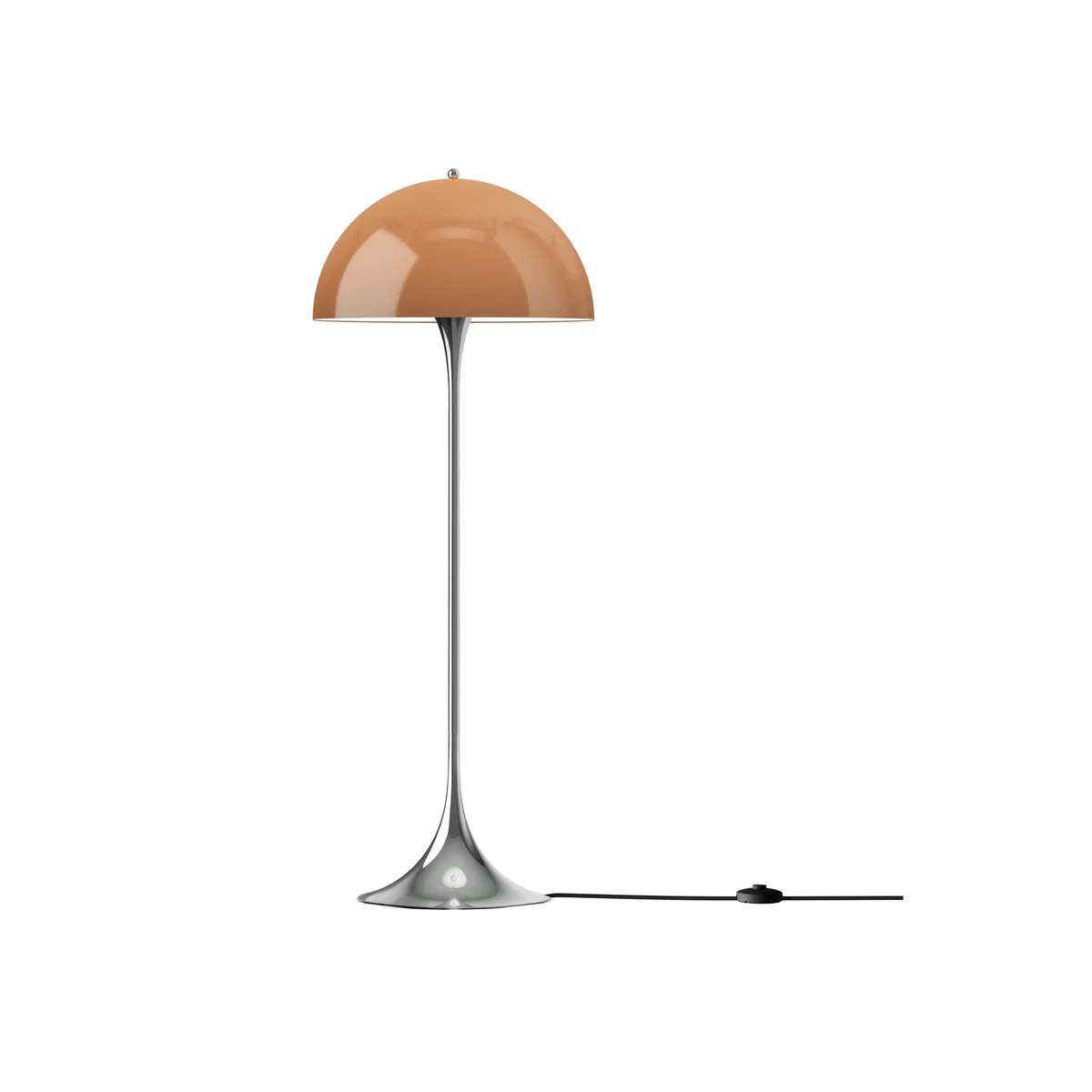 Louis Poulsen Panthella 500 floor lamp Original opal brown – image 1