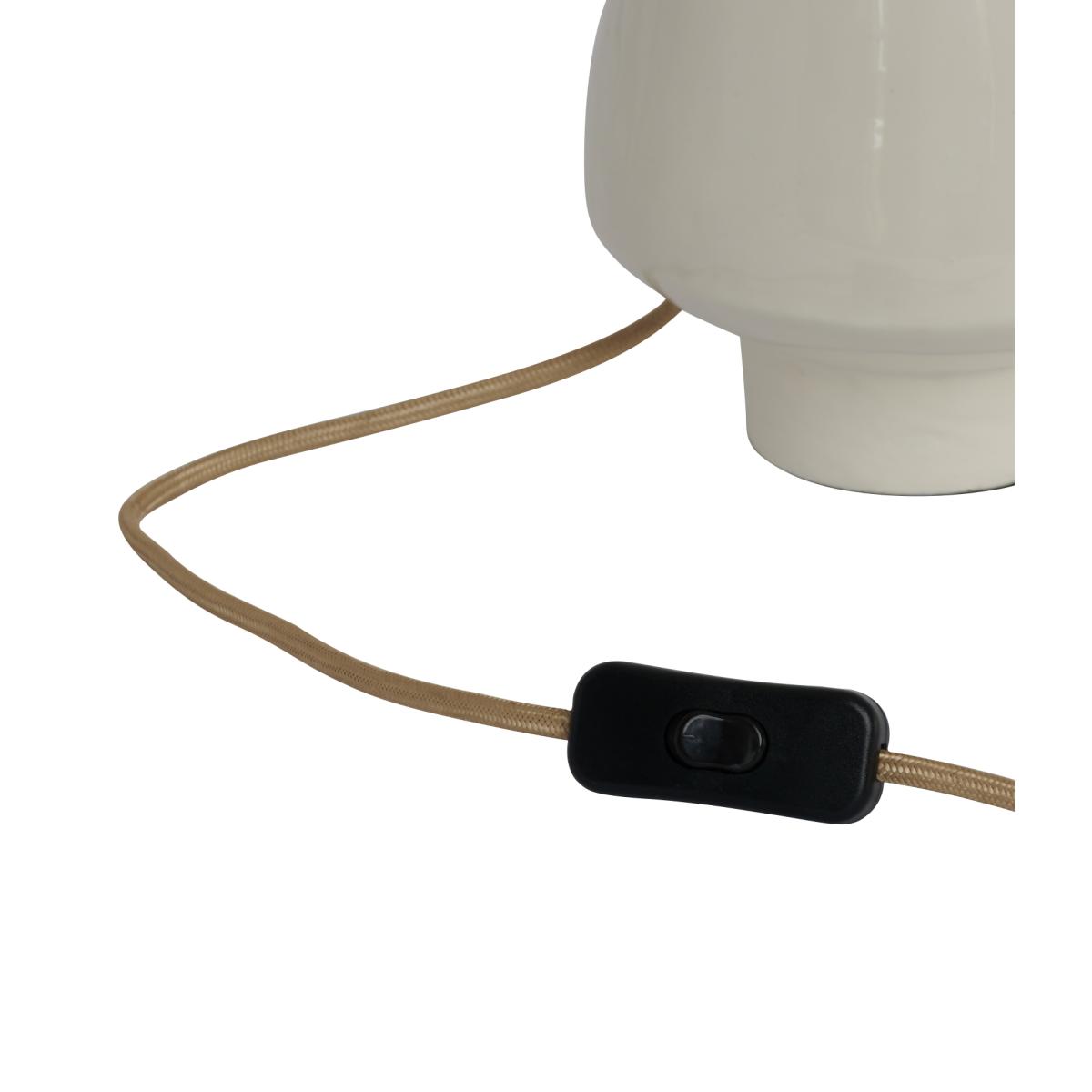 Watt & Veke Becky lamp base Ø15x30 cm White-mustard – image 2