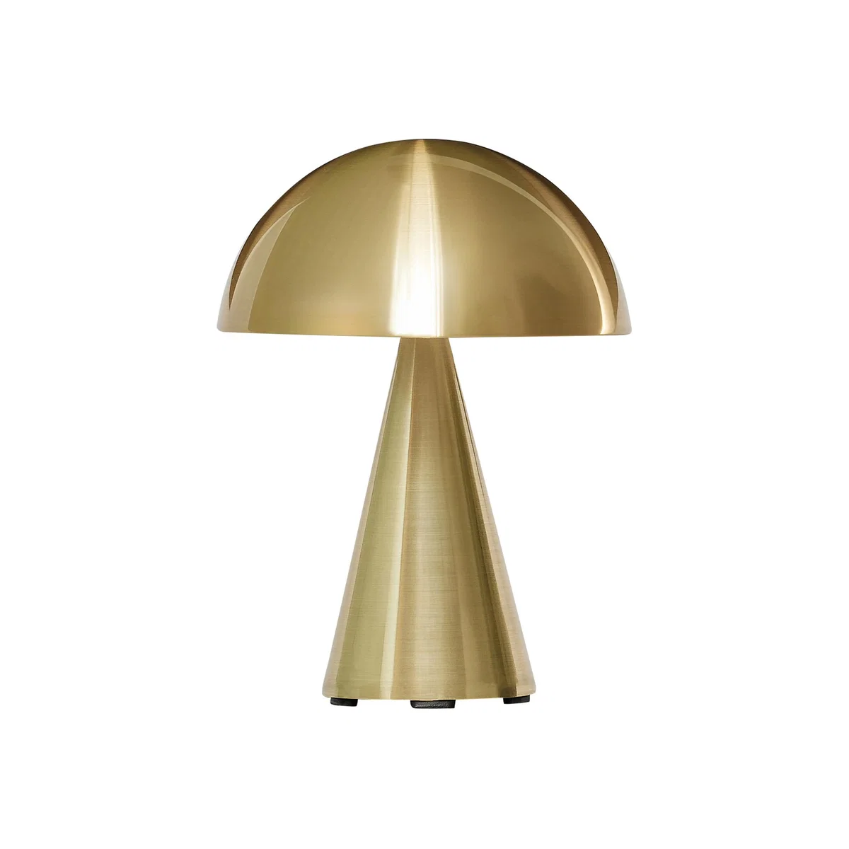 Hübsch Mush portable table lamp Brass – image 1