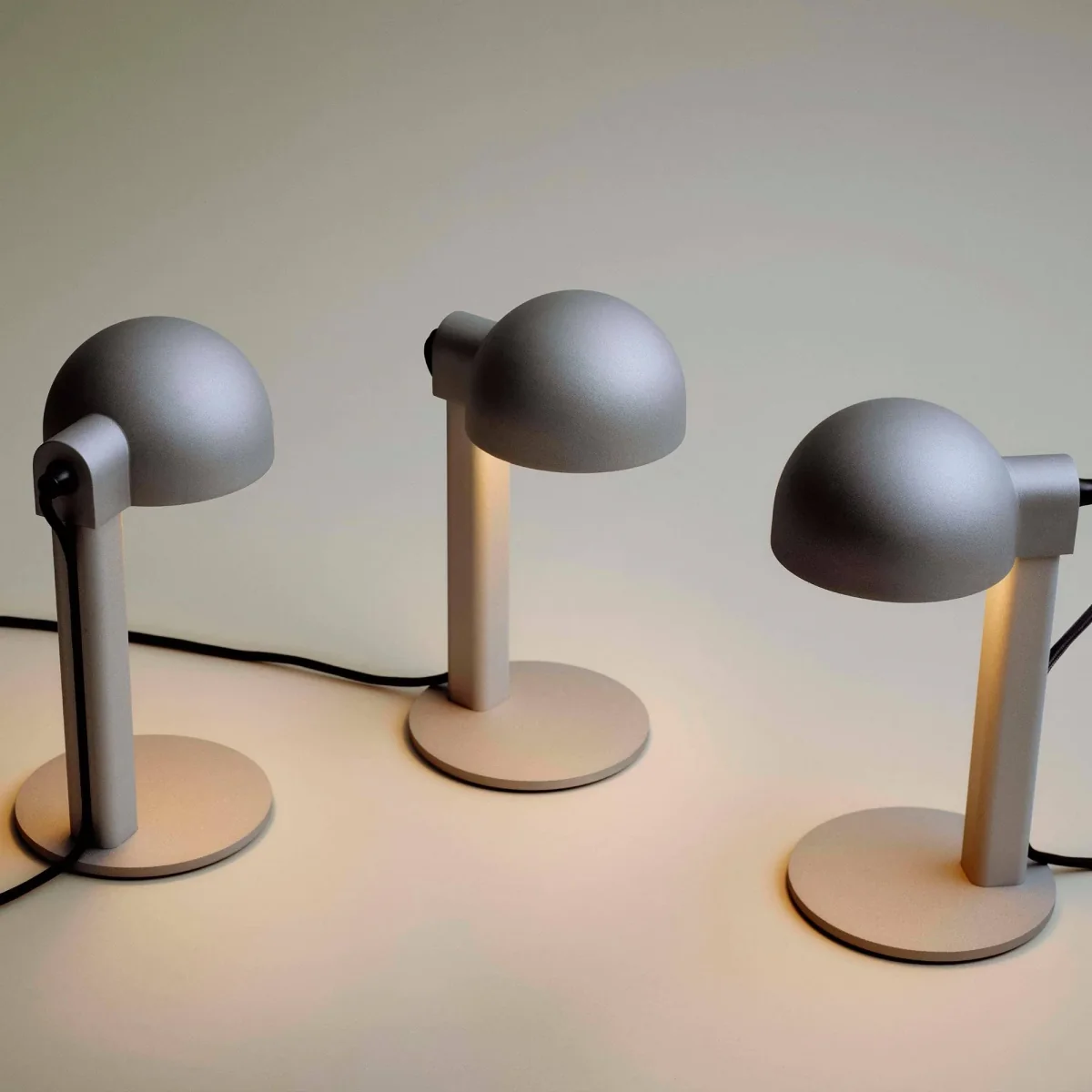 HAY Posto table lamp Silver grey – image 6