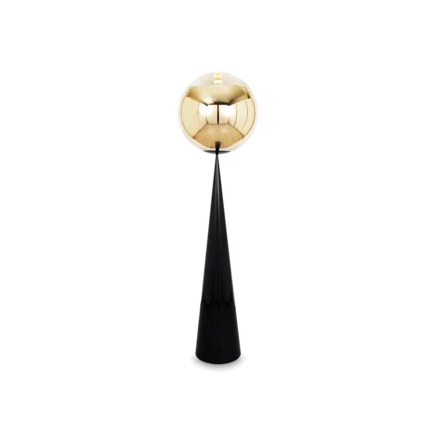 Tom Dixon Mirror Ball fat floor lamp LED 1755 cm Gold