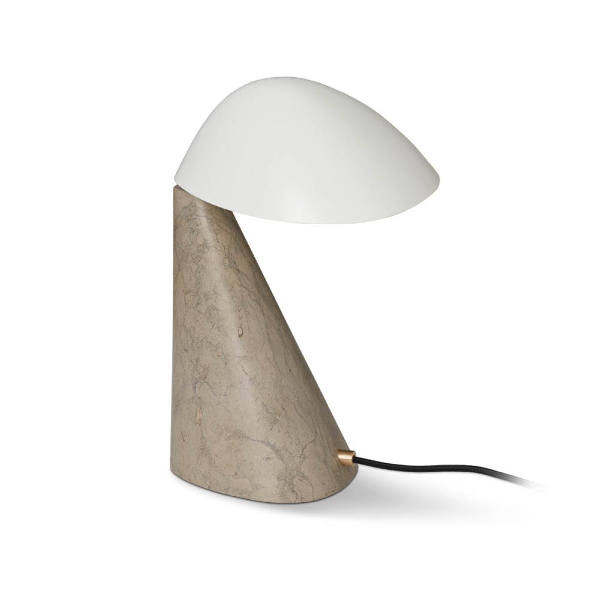 Fredericia Furniture Fellow table lamp White-dark atlantico limestone – image 5
