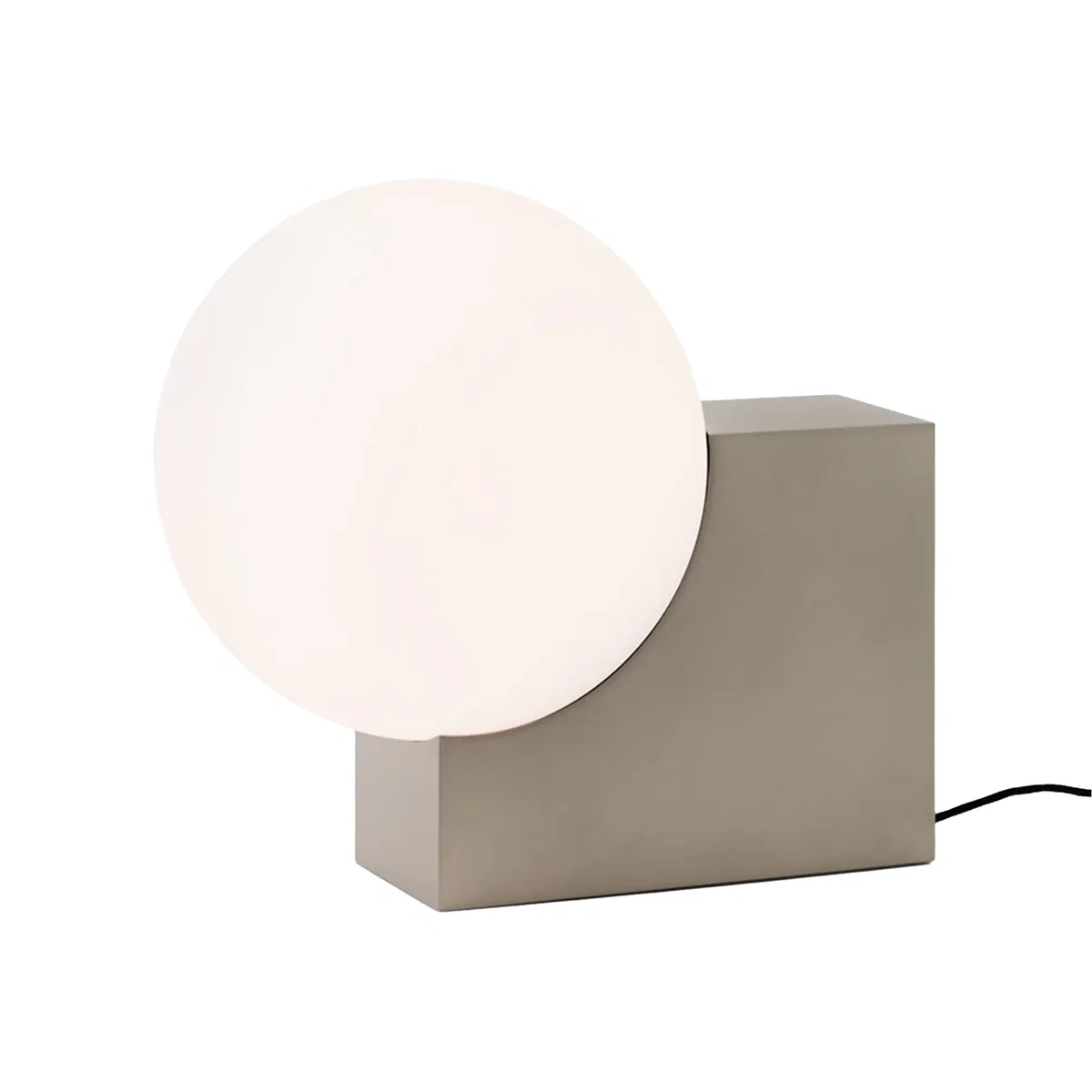 &Tradition Journey SHY4 floor lamp Brushed steel-opal glass – image 1