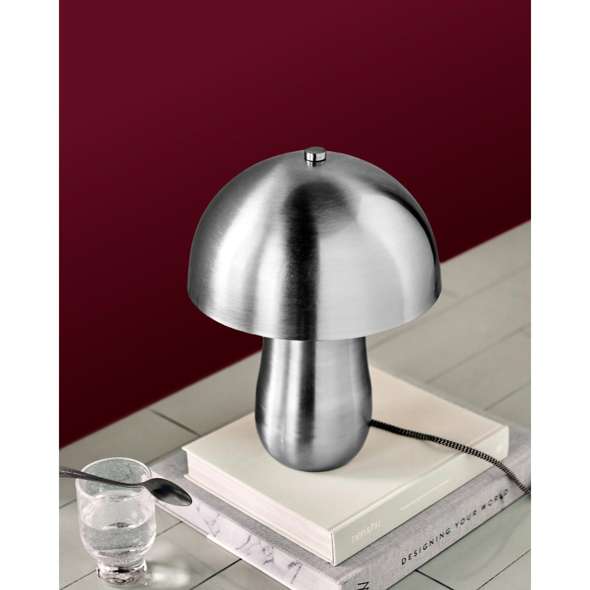 House Doctor Roomie table lamp Brushed silver – image 2