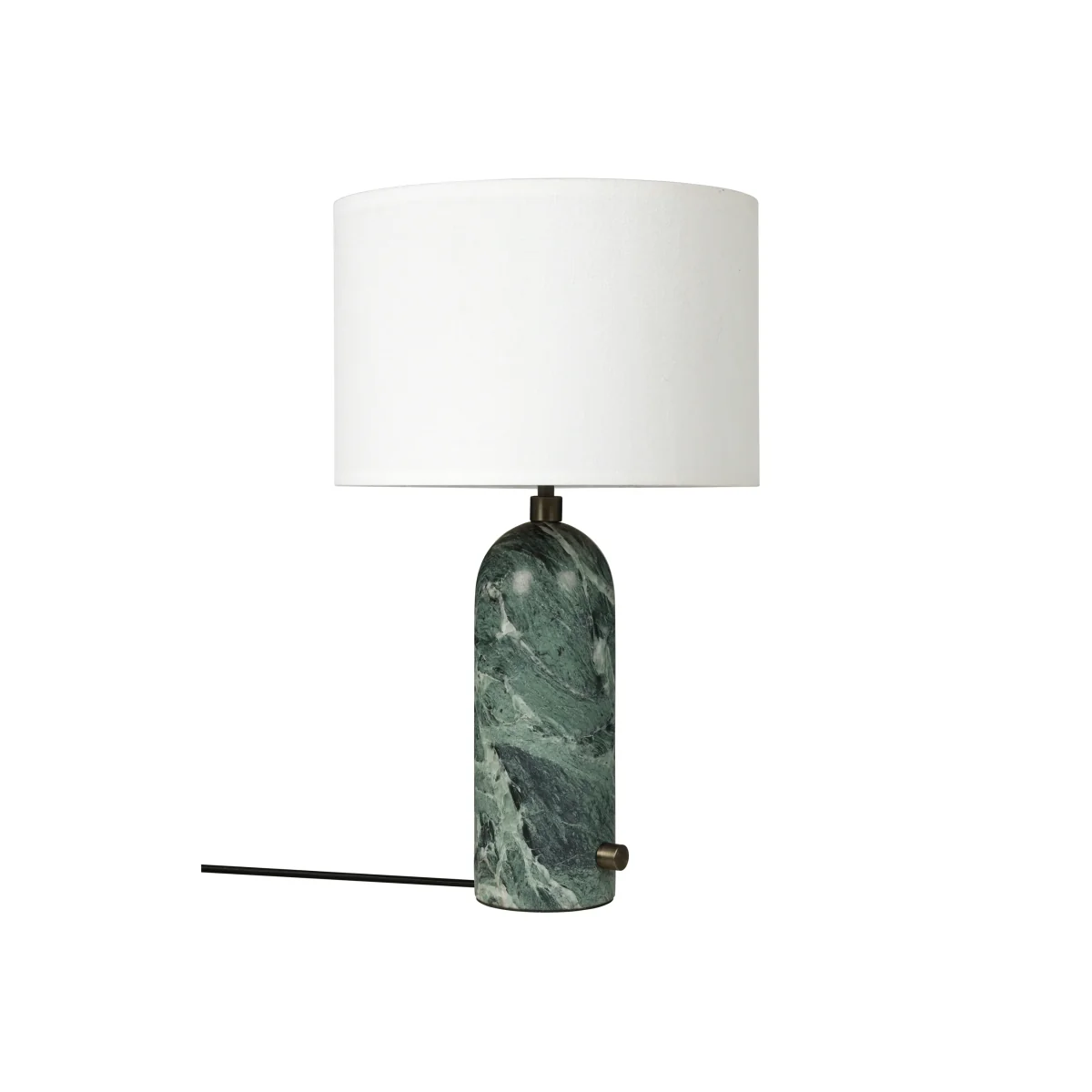 GUBI Gravity S table lamp Emerald marble-white – image 1