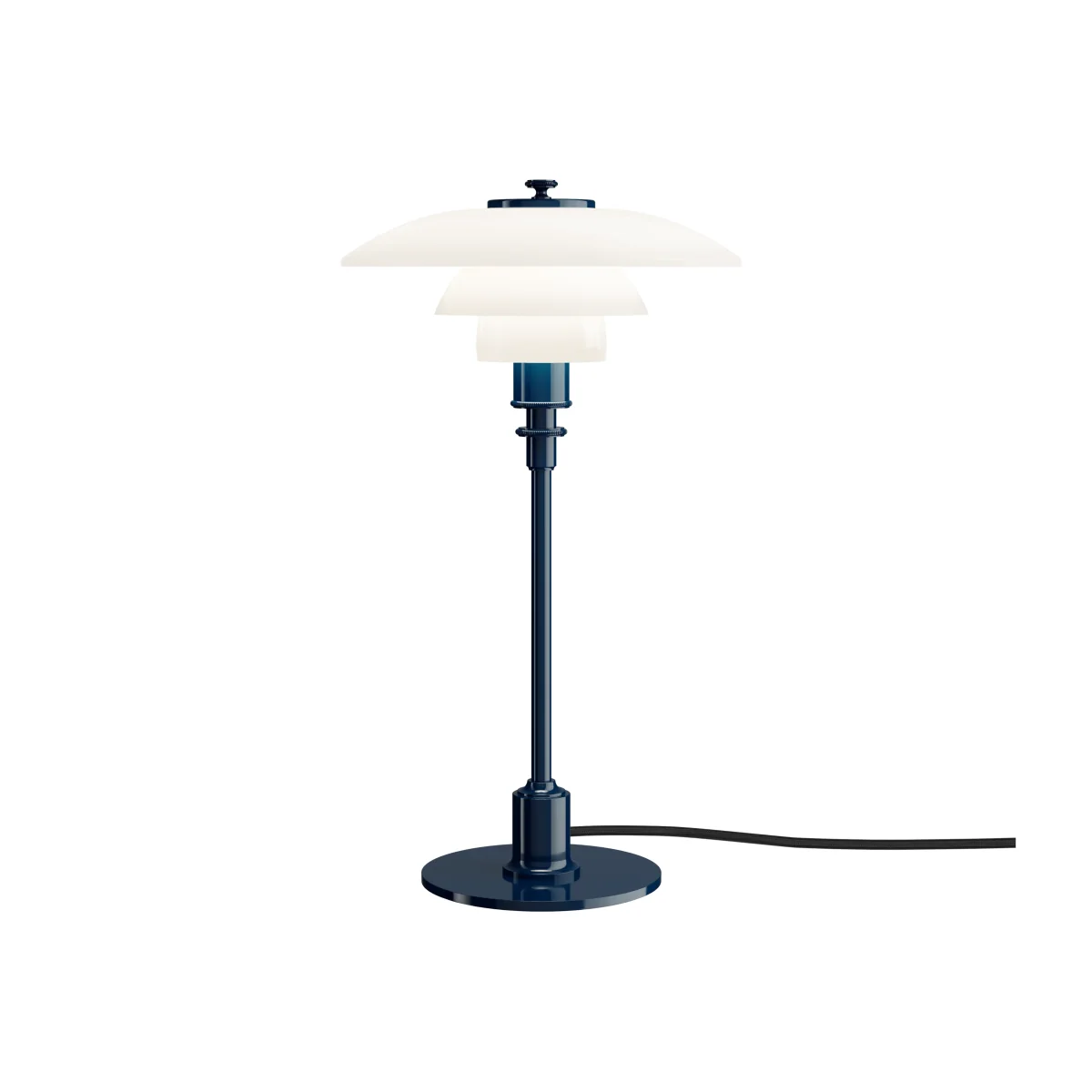 Louis Poulsen PH 2/1 table lamp Glossy deep blue – image 1