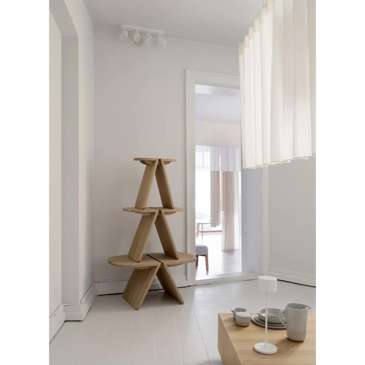 blomus Farol mobile LED-lamp 33 cm Burned Metal – image 4