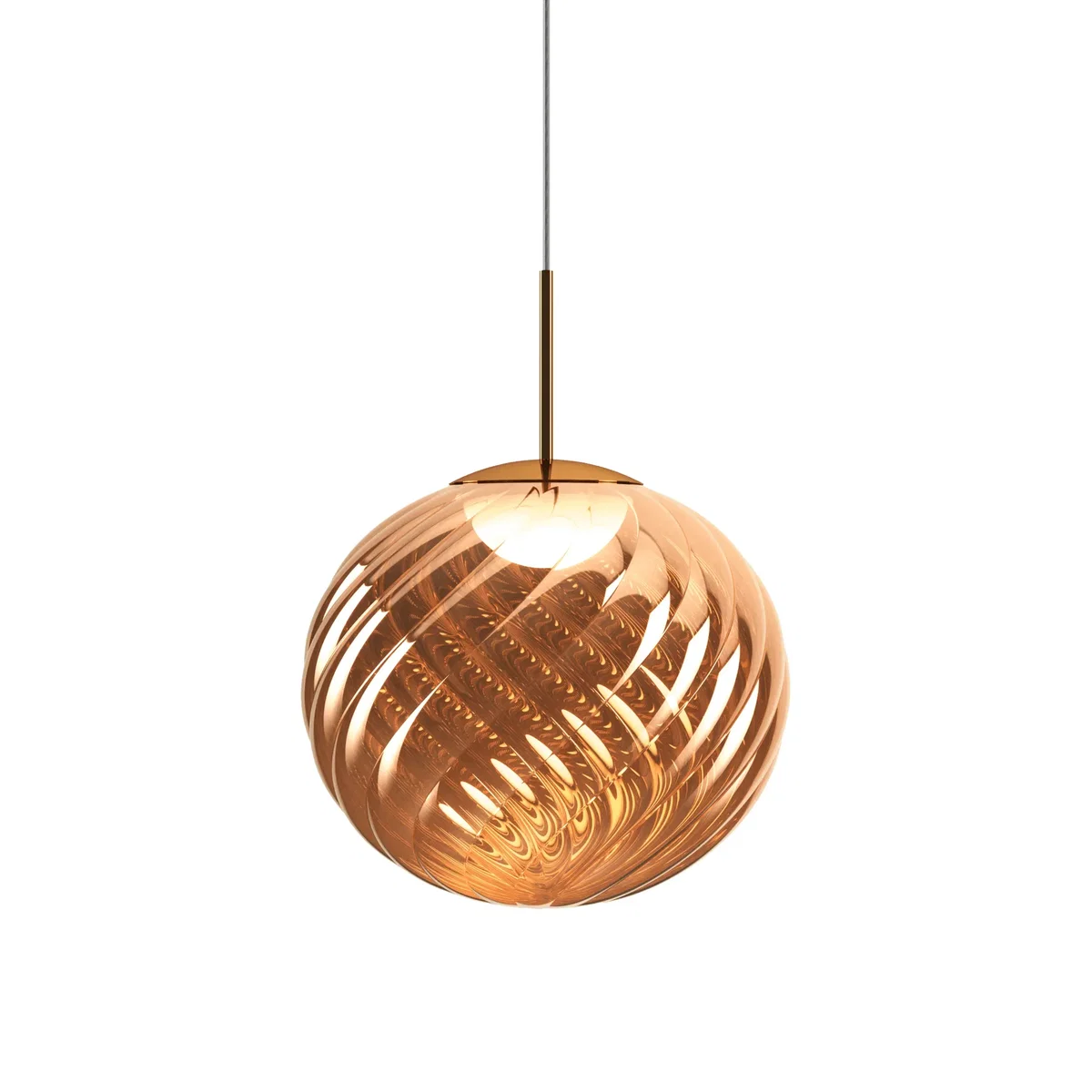 Tom Dixon Whirl pendant Ø45 cm Copper – image 2