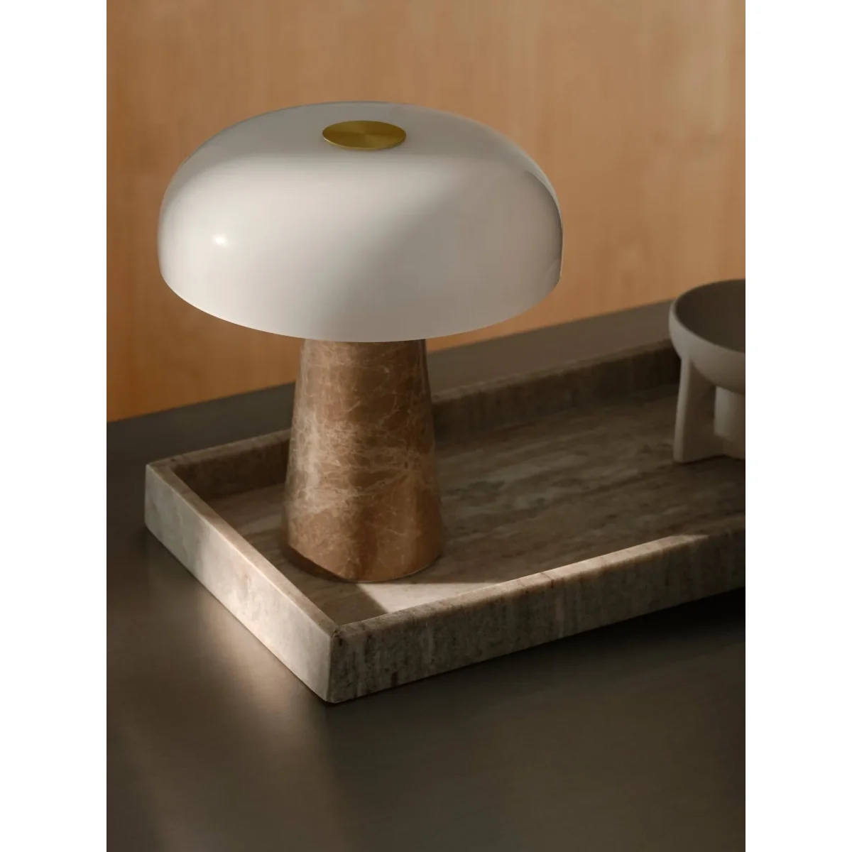 Design For The People Glossy table lamp Beige mini 24 cm – image 5