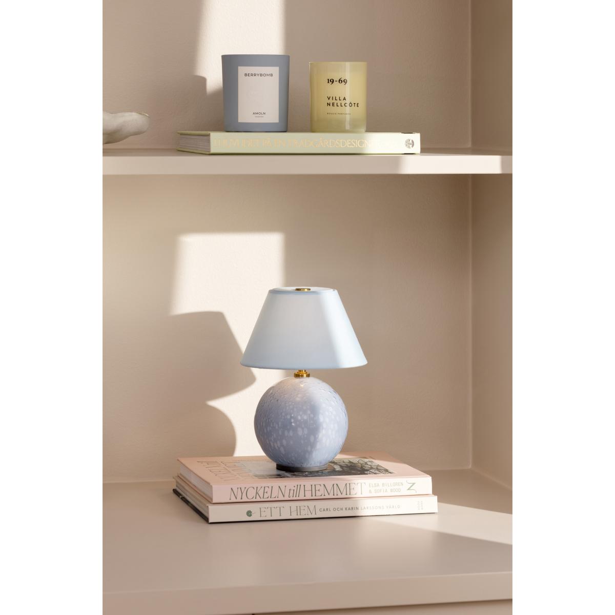 Globen Lighting Iris 16 portable table lamp Dove blue – image 4
