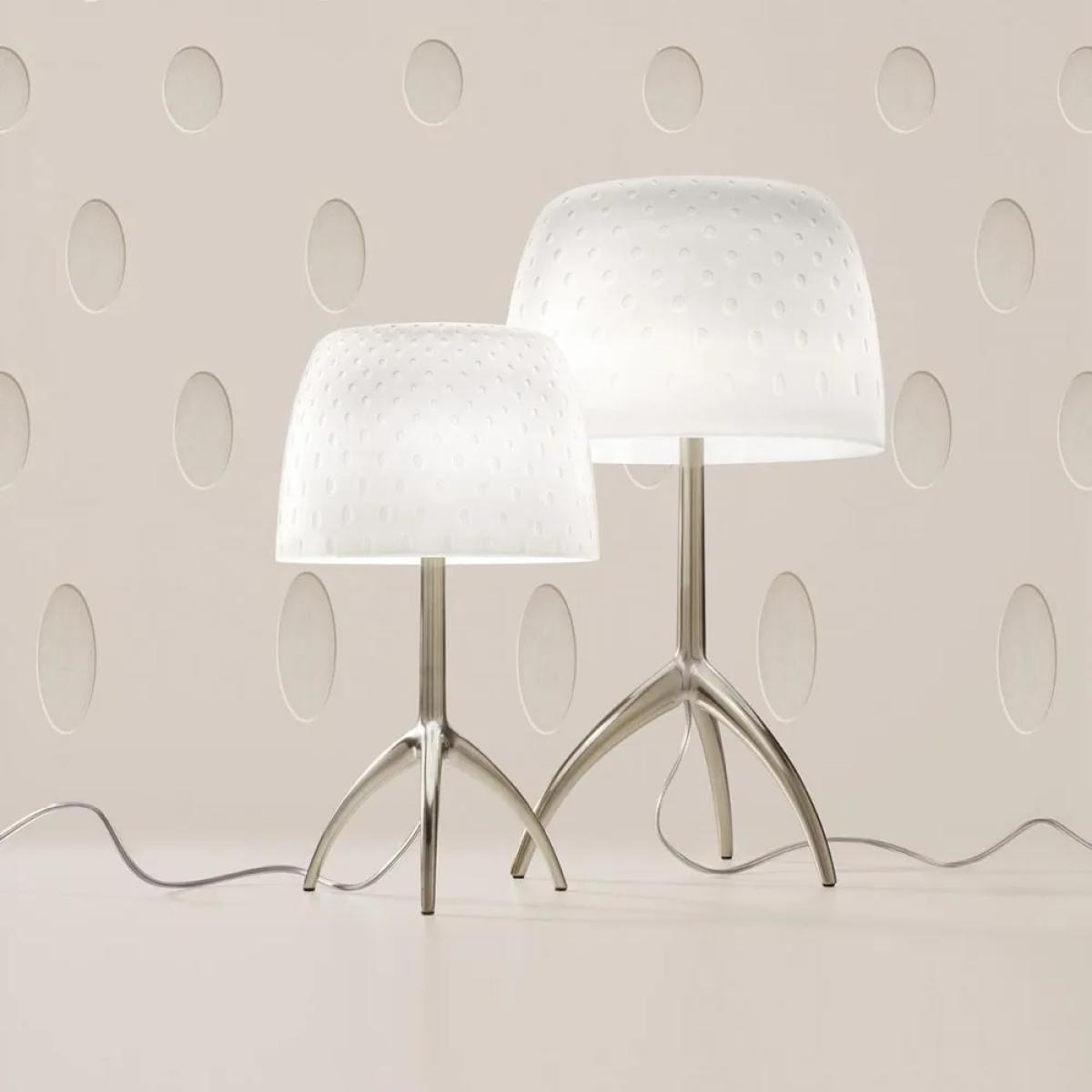 Foscarini Lumiere 30th Piccola Dimmable table lamp Champagne pastilles – image 3