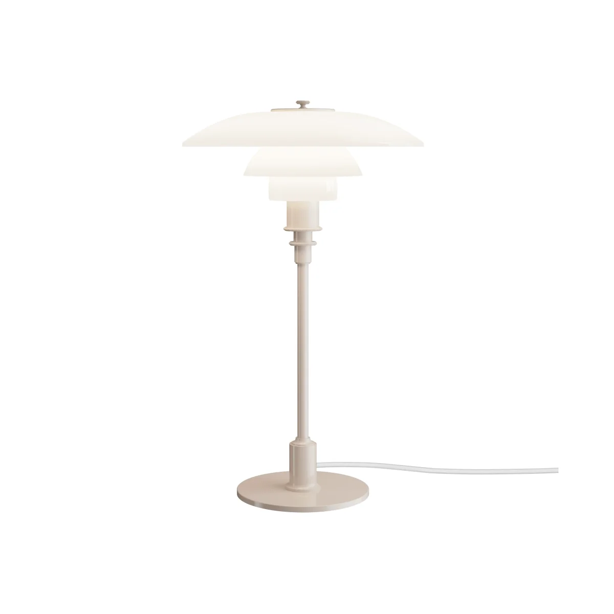 Louis Poulsen PH 3/2 table lamp Glossy beige – image 1
