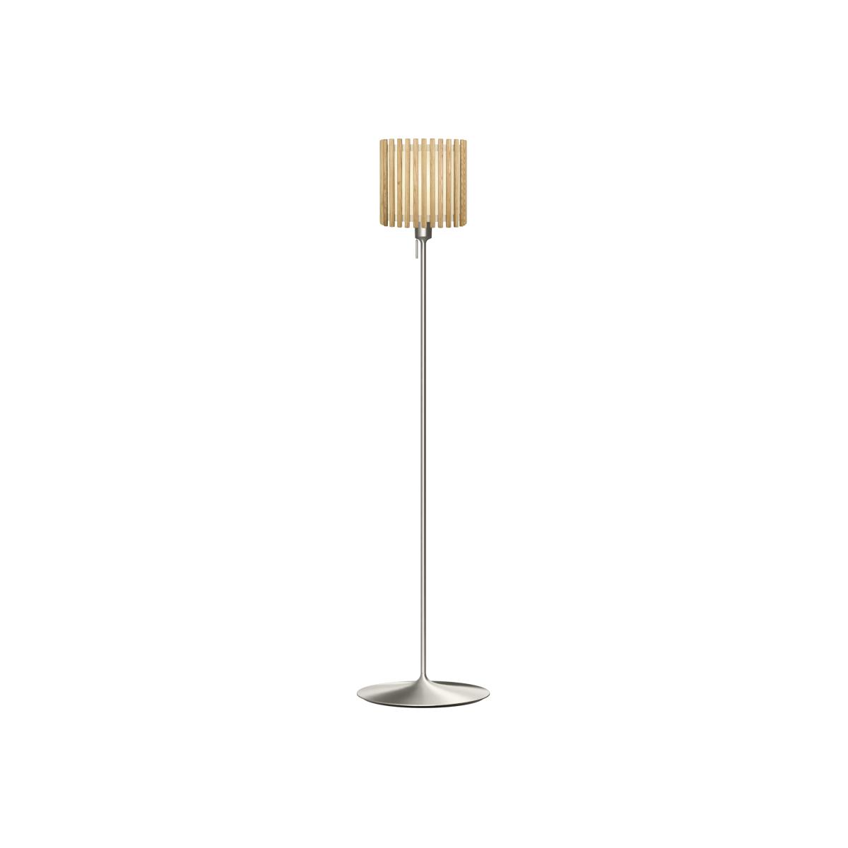 Umage Komorebi floor lamp medium Square oak-Brushed steel – image 1