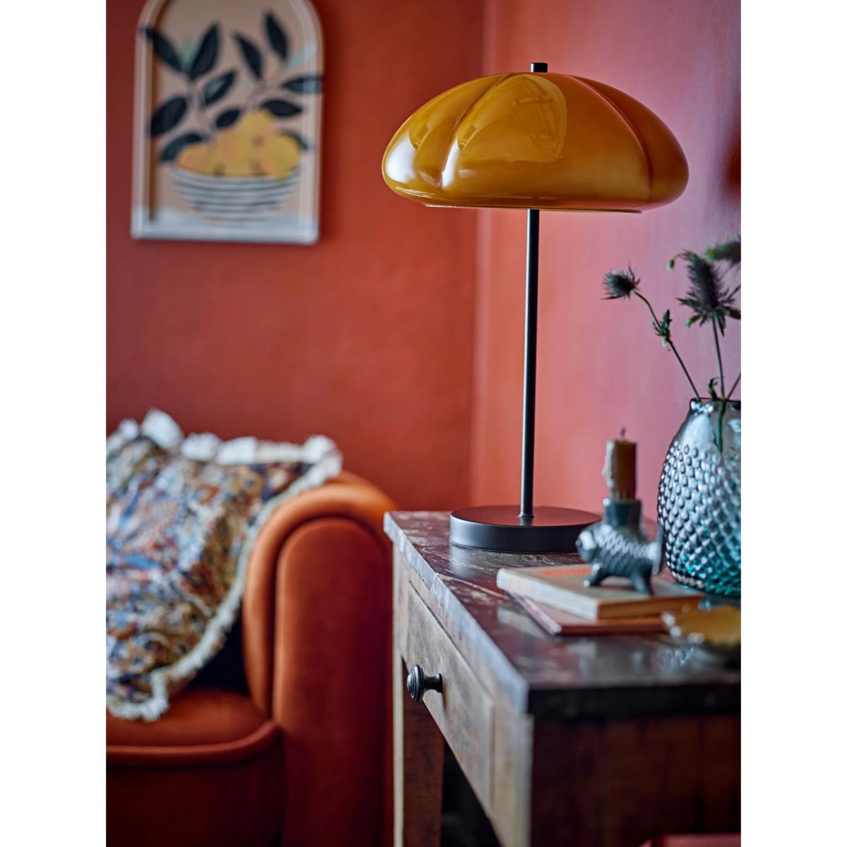 Bloomingville Kinoko table lamp Ø30 cm Yellow – image 3