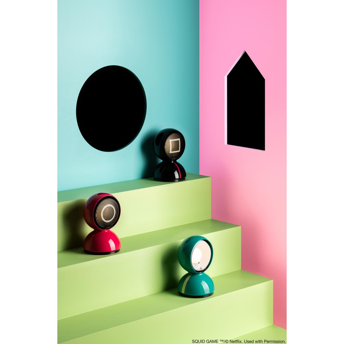 Artemide Eclisse x Squid Game table lamp Special Edition Guard black – image 6