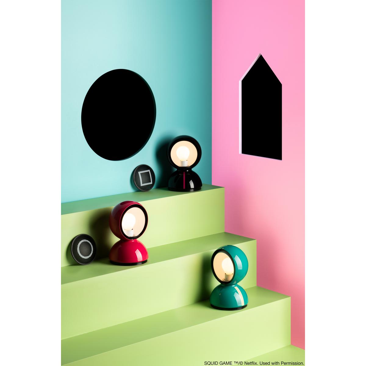 Artemide Eclisse x Squid Game table lamp Special Edition Guard black – image 9
