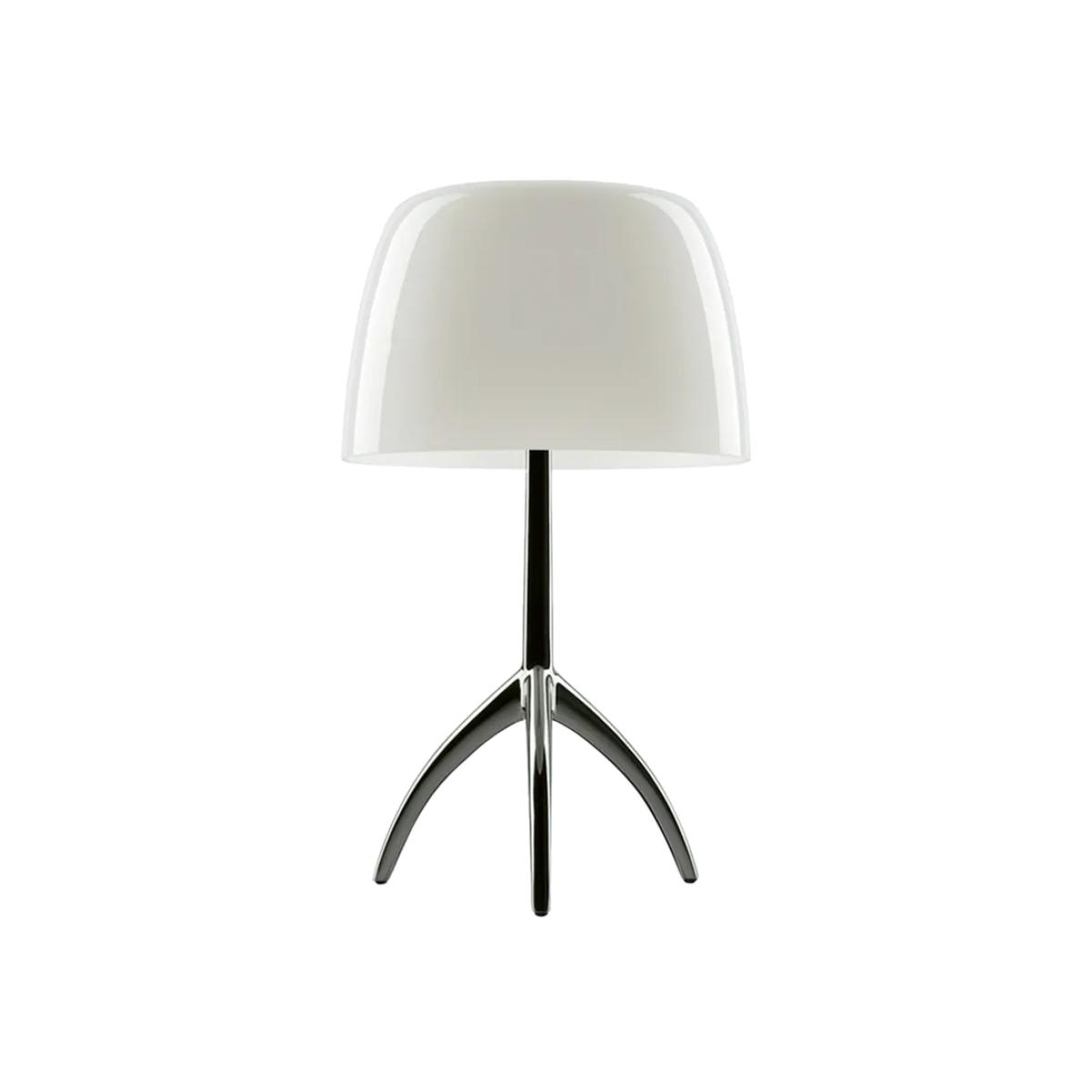 Foscarini Lumiere Grande Dimmable table lamp Warm white black chrome – image 1