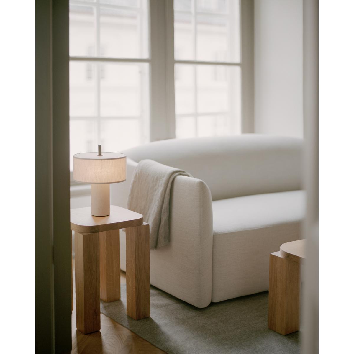 New Works Margin portable table lamp Beige – image 4