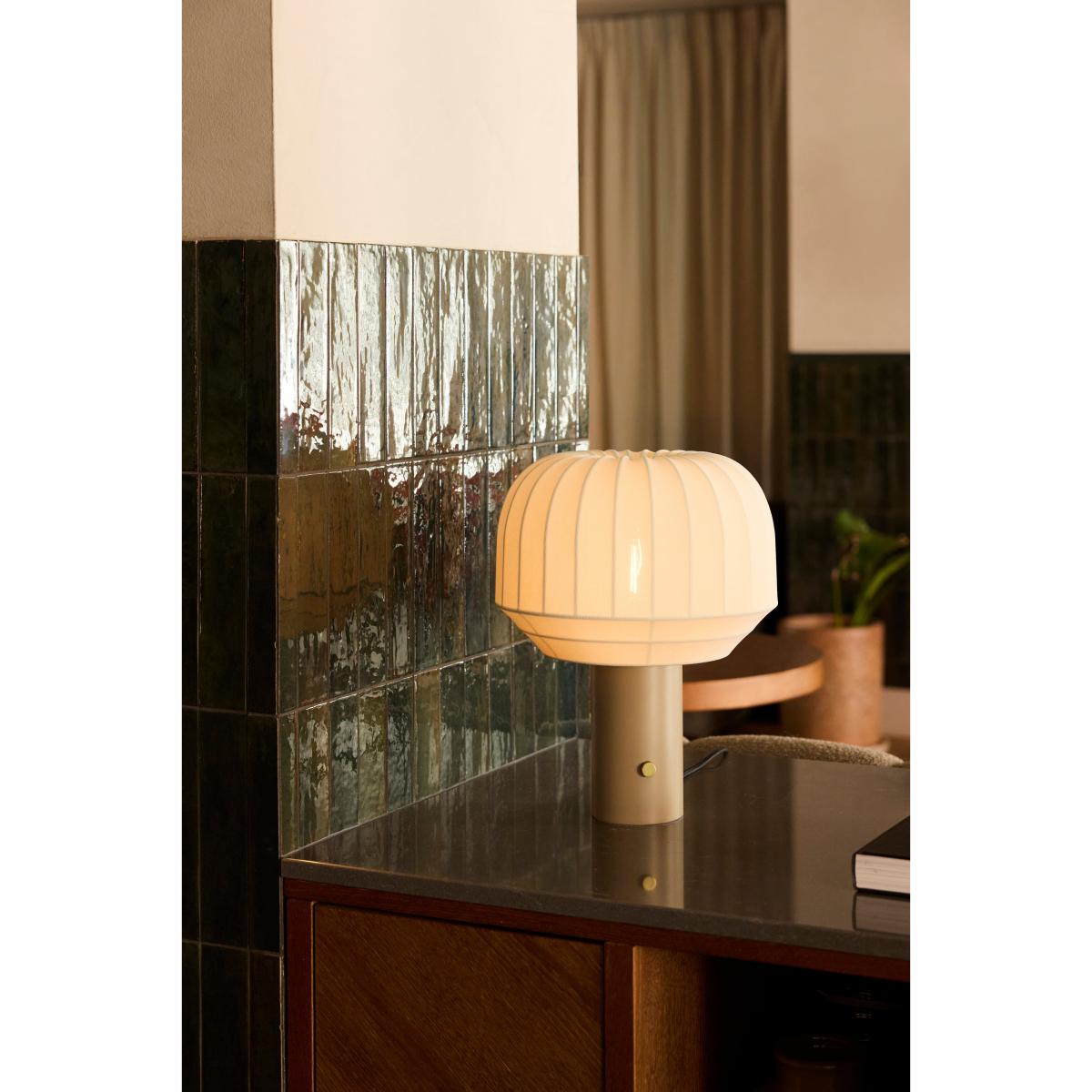 Northern Tradition table lamp 39 cm White – image 5