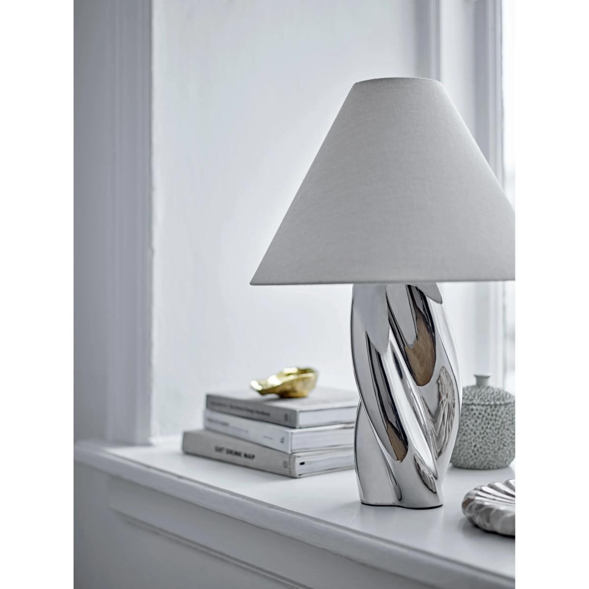 Bloomingville Silva table lamp Ø35 cm Silver – image 2
