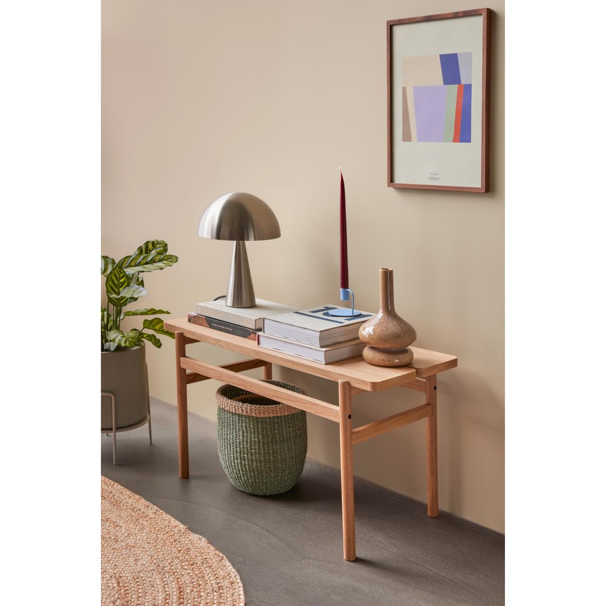 Hübsch Hübsch table lamp 33 cm Metal-nickel – image 2